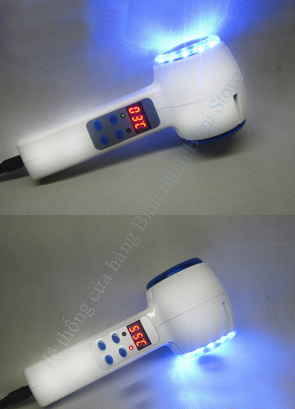 máy massage mặt nóng lạnh có đèn led mxl1188